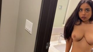 Asian Luna Mills: Big Tits Stepsister’s X-Rated Family Vacation Romp