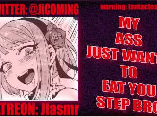 Step-sis ASMR: Anal vore fantasy roleplay.