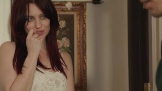 Hot stepmom catches me jerking off. See what happens next with Jessica Ryan.