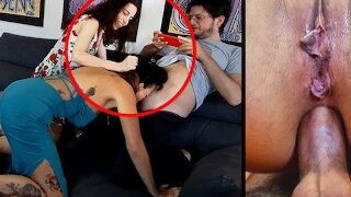 I climaxed twice anally in an Italian MILF, friend present.