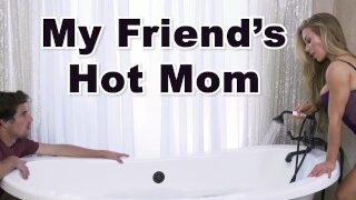 MILF Nicole Aniston seduces Tyler Nixon, her son’s friend. Explicit encounter ensues.