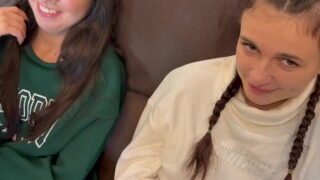 Pornstar duo unhooked two beauties, then roughly fucked them. Version 1.