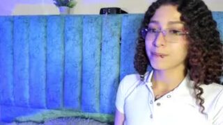 “Alice and Amber: A Lesbian Couple Exploring Dominance and Submission with Huge Breast and Glasses”